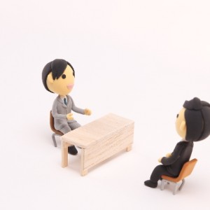 面接の画像